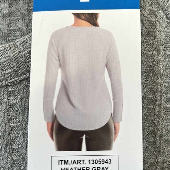 NWT Chaser Long Sleeve Waffle Thermal - Picture 4 of 6